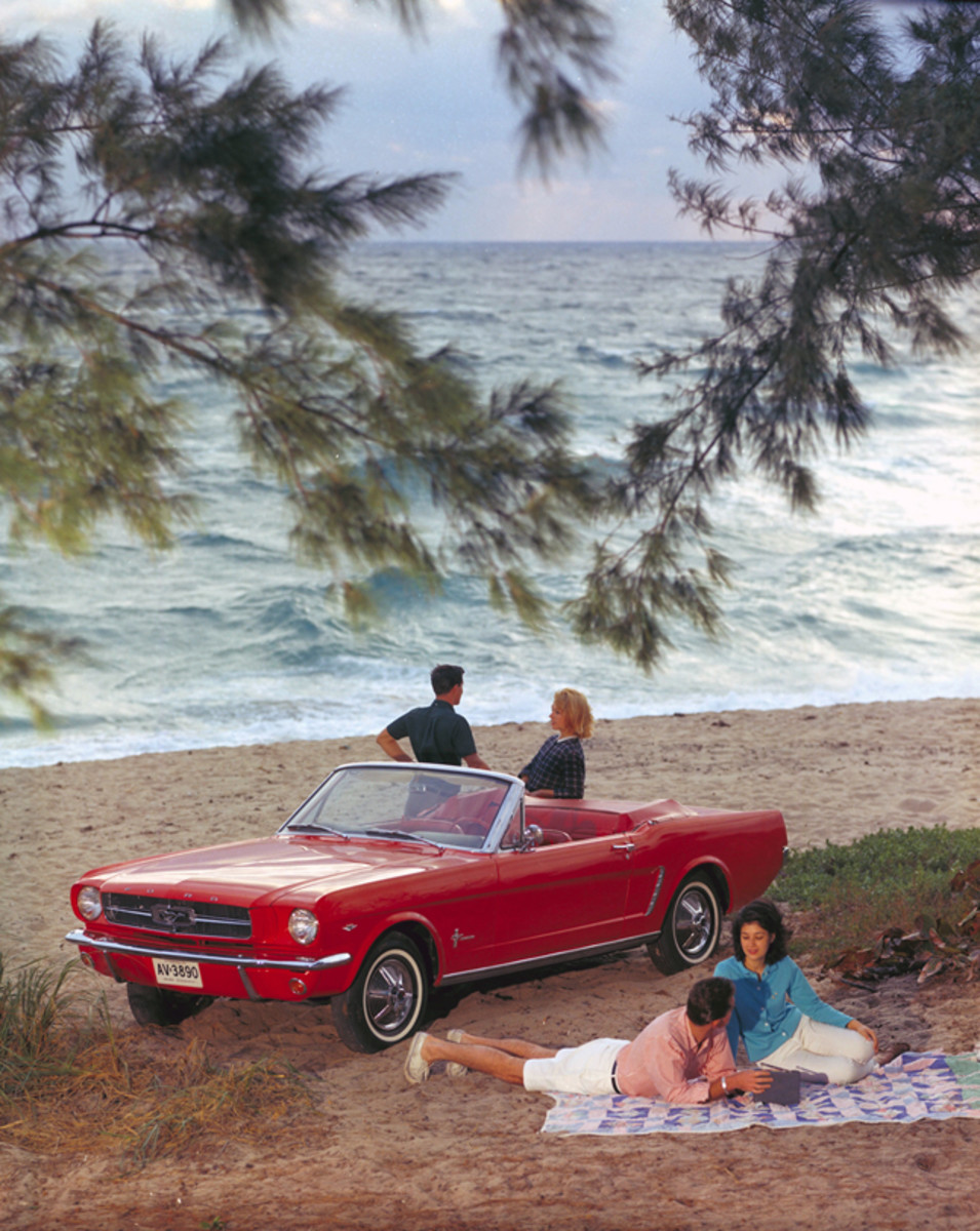 The Mustang became the world’s best-selling car out of the gate when it was introduced in April 1964.