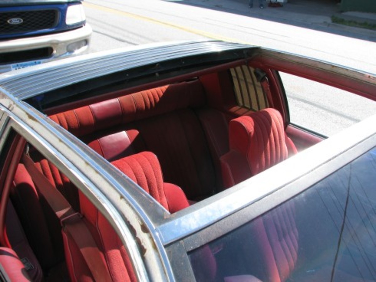 1978 Pontiac Sunbird Special roof