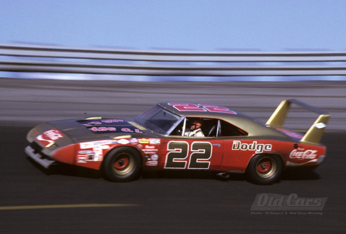 #22 Bobby Allison drives his Mario Rossi Dodge at Rockingham during the 1970 season