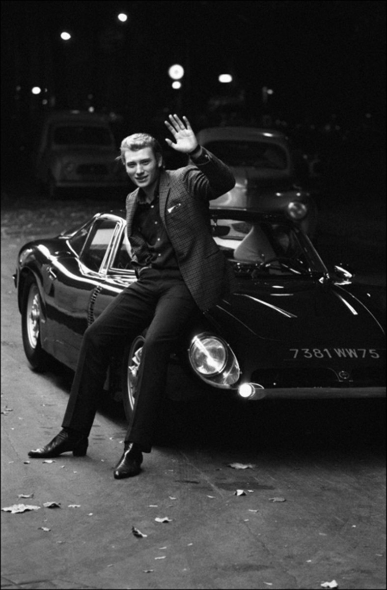  Johnny Hallyday and his Iso Grifo A3/C in France in October of 1965 (Credit – Courtesy of Getty Images)