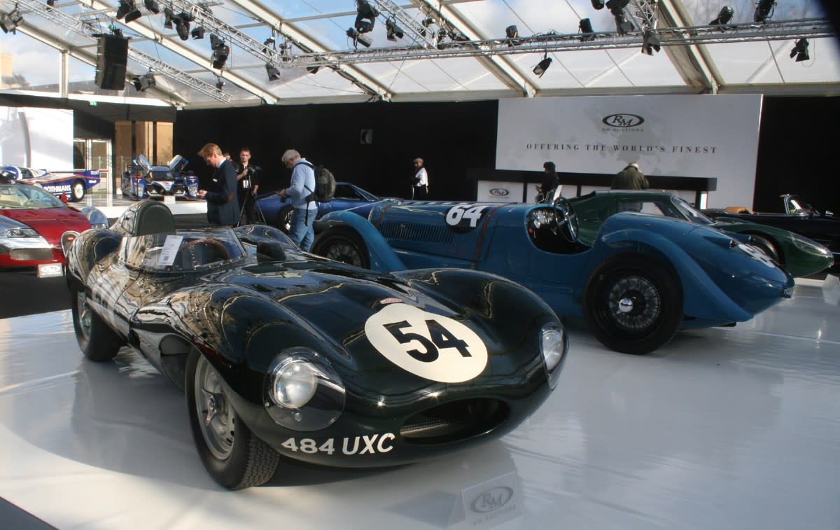 This largely original 1955 D-Type Jaguar sold for $5 million at RM Auctions' first Retromobile sale in Paris on Feb. 5.