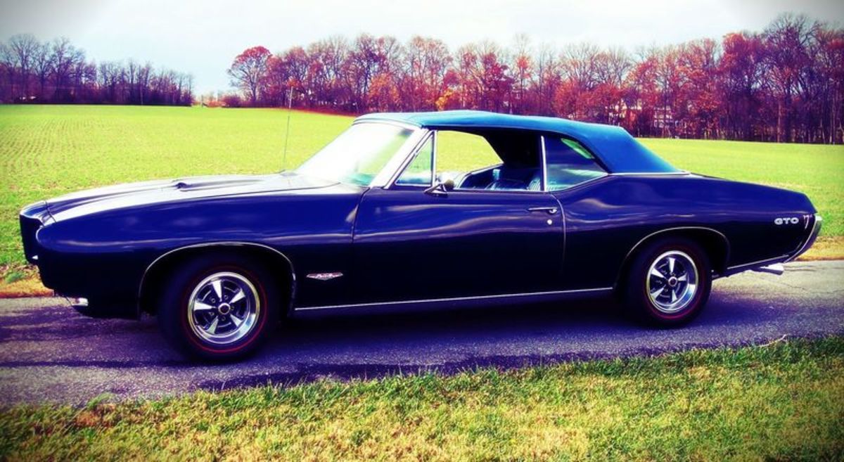 This 1968 Pontiac GTO is just one of a dozen of America's first muscle cars that will be on display as part of the 50th anniversary Pontiac GTO exhibit in the Nationwide Insurance Pavilion at the Charlotte Motor Speedway AutoFair.