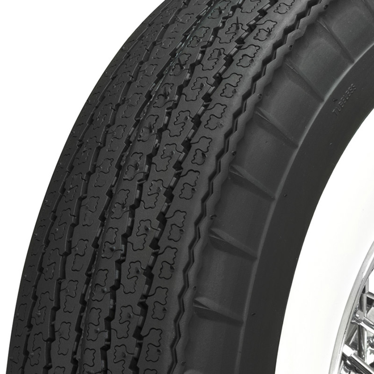 Coker Tire's new American Classic radial tire with the look of a bias-ply tire.