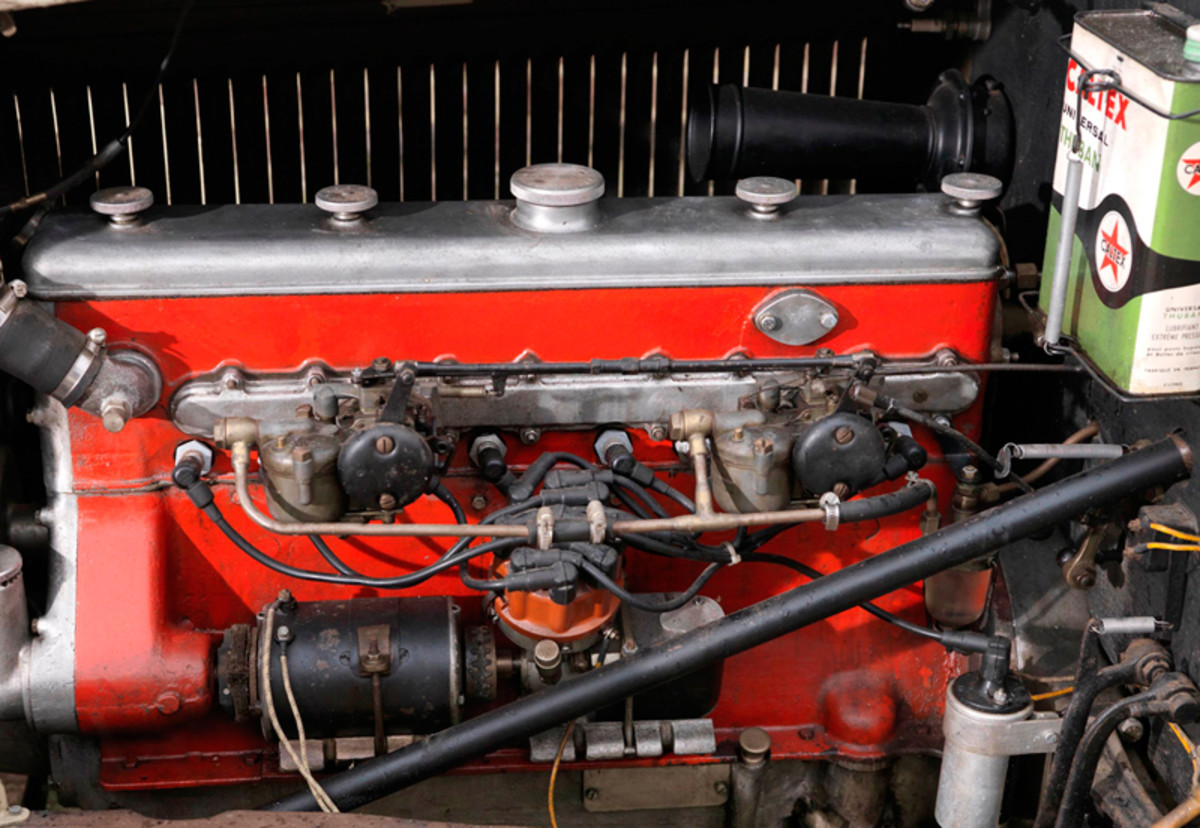 Unrestored-1930-G.A.R.-Type-B5-Roadster---engine
