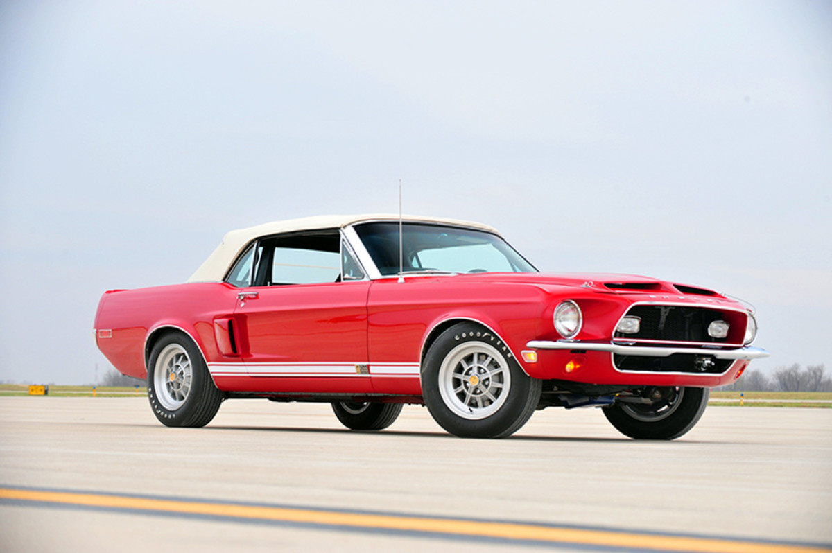 This 1967 Shelby GT500 convertible originally assigned to Carroll Shelby will appear May 5 at the Concours d’Elegance of Texas.