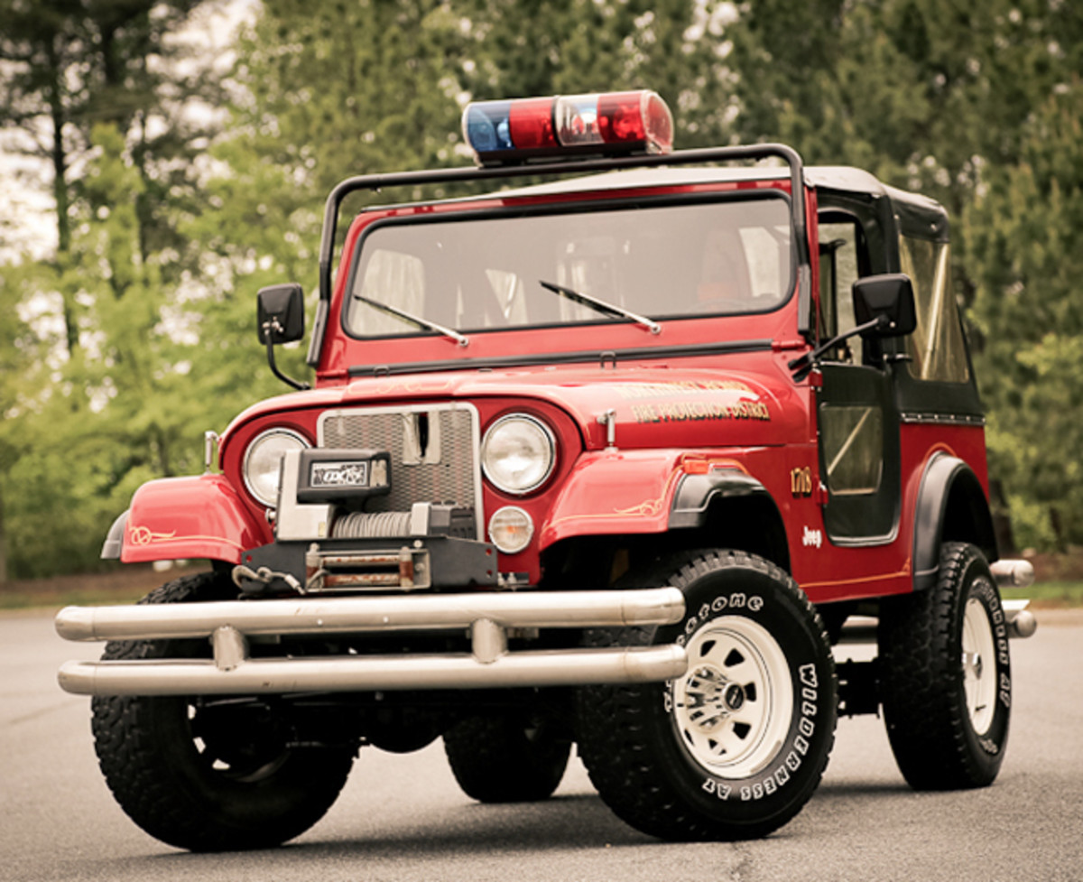 1982 Jeep CJ-7 Fire Truck