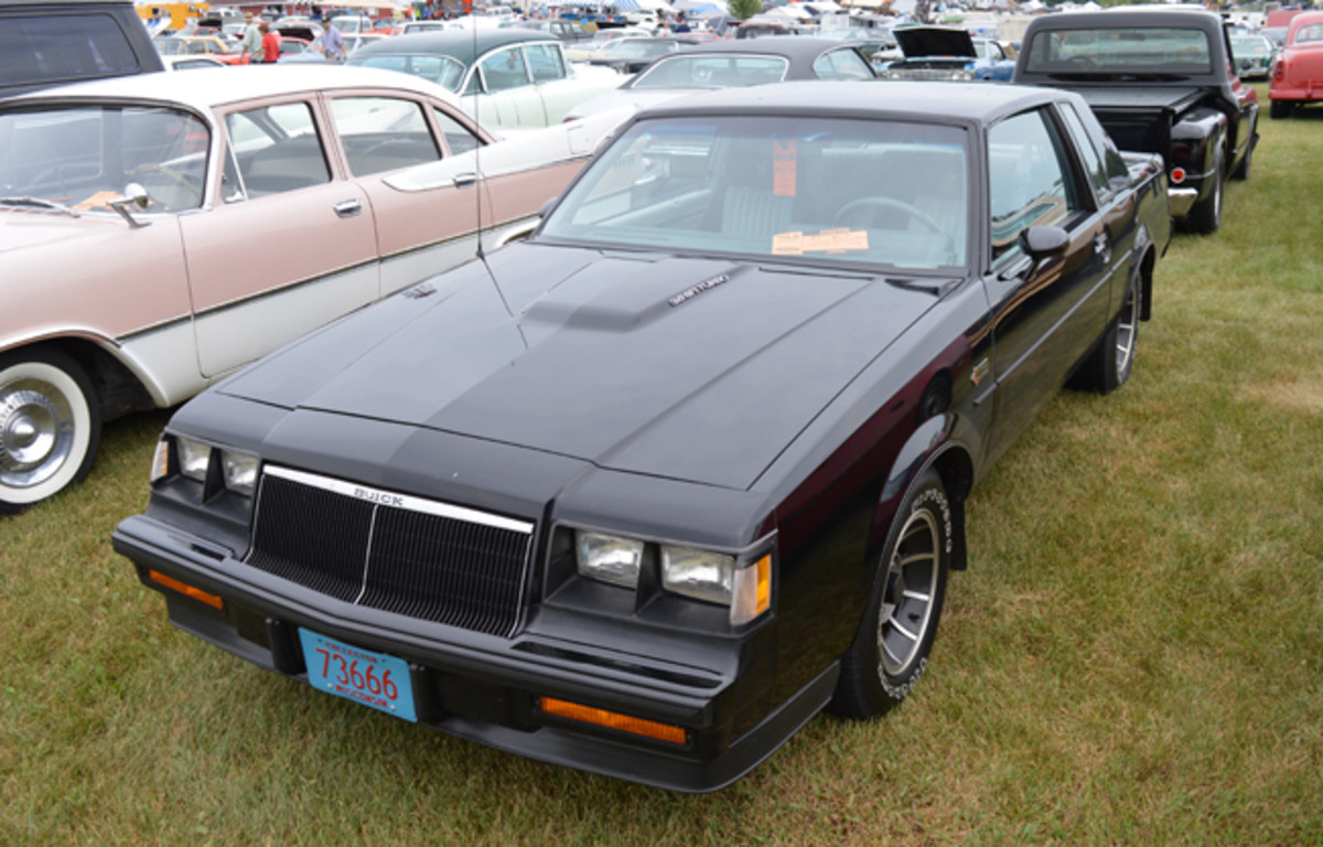  This '85 Grand National looks right at home next to the '59 Dodge at the 2018 Iola Car Show.