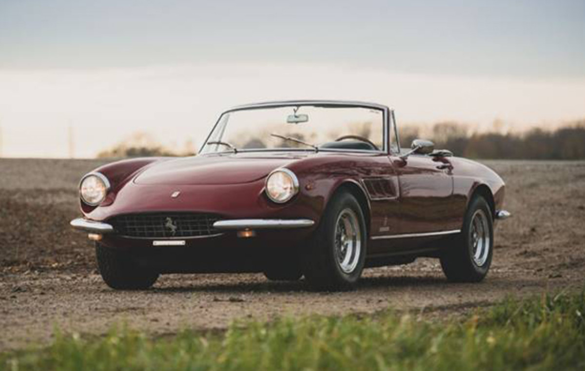  RM 1967 Ferrari 330 GTS set for RM Sotheby’s 2019 Arizona auction (Darin Schnabel © 2018 Courtesy of RM Sotheby’s)