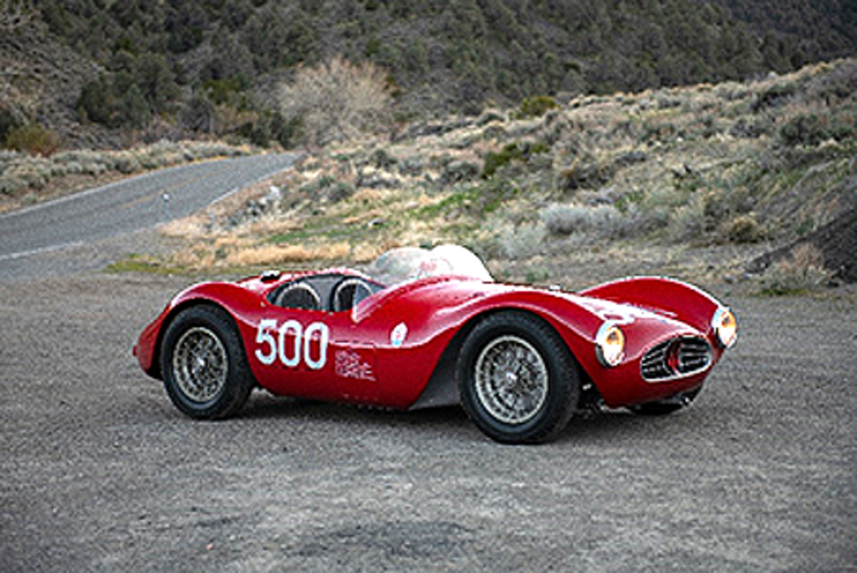  1954 Maserati A6GCS (Credit - Darin Schnabel © 2019 Courtesy of RM Sotheby’s)