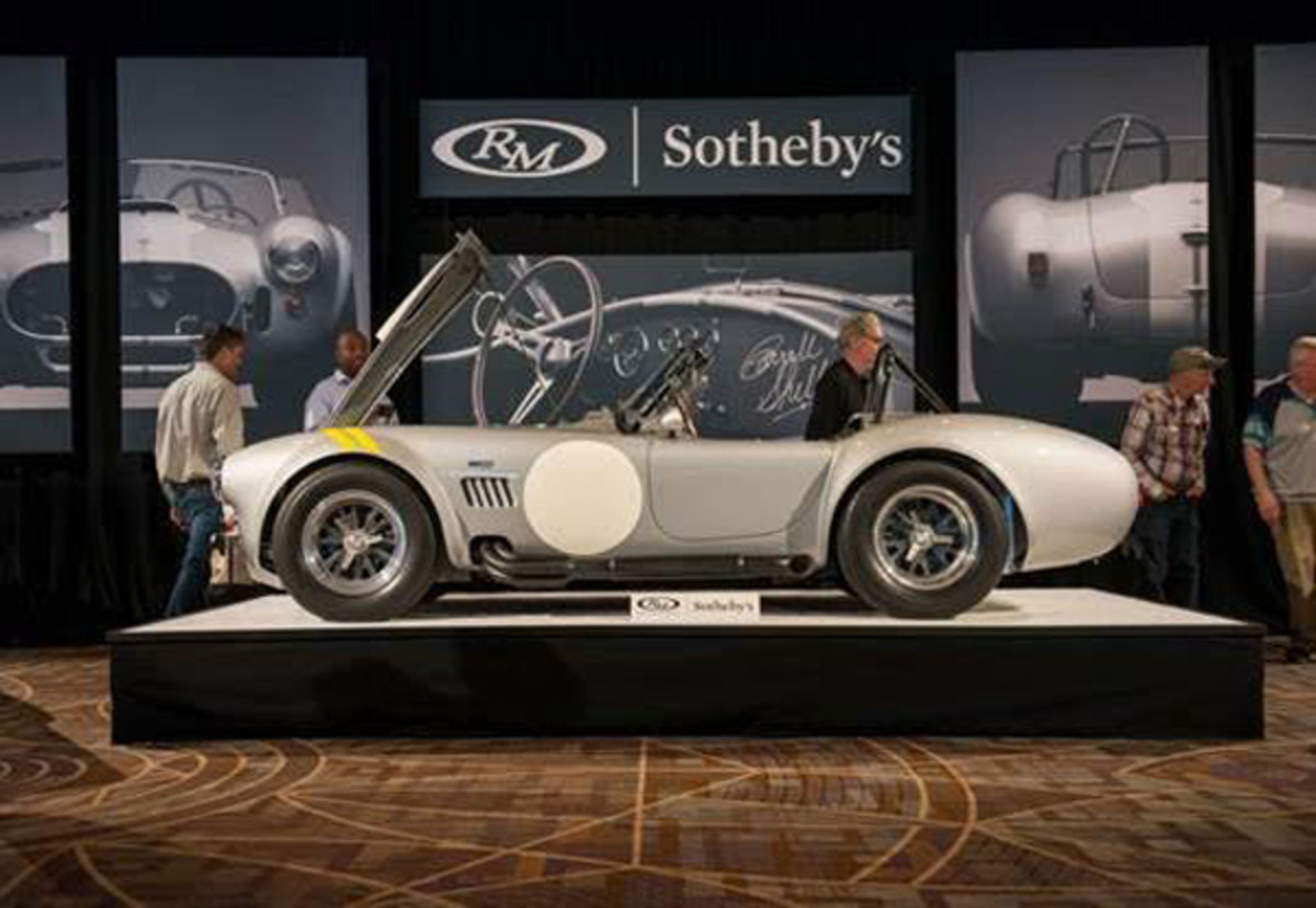  The top-selling 1966 Shelby 427 Cobra ‘Semi-Competition’ shines at RM Sotheby’s Arizona selling for $2,947,500.