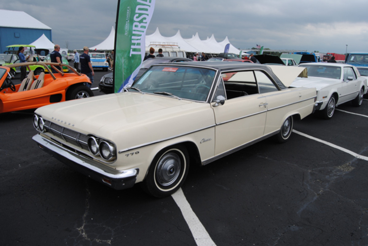  Bargains could be found at Auctions America’s Fall Auburn sale such as this 1965 Rambler 770 Classic hardtop in great condition and sold for just $4,750.