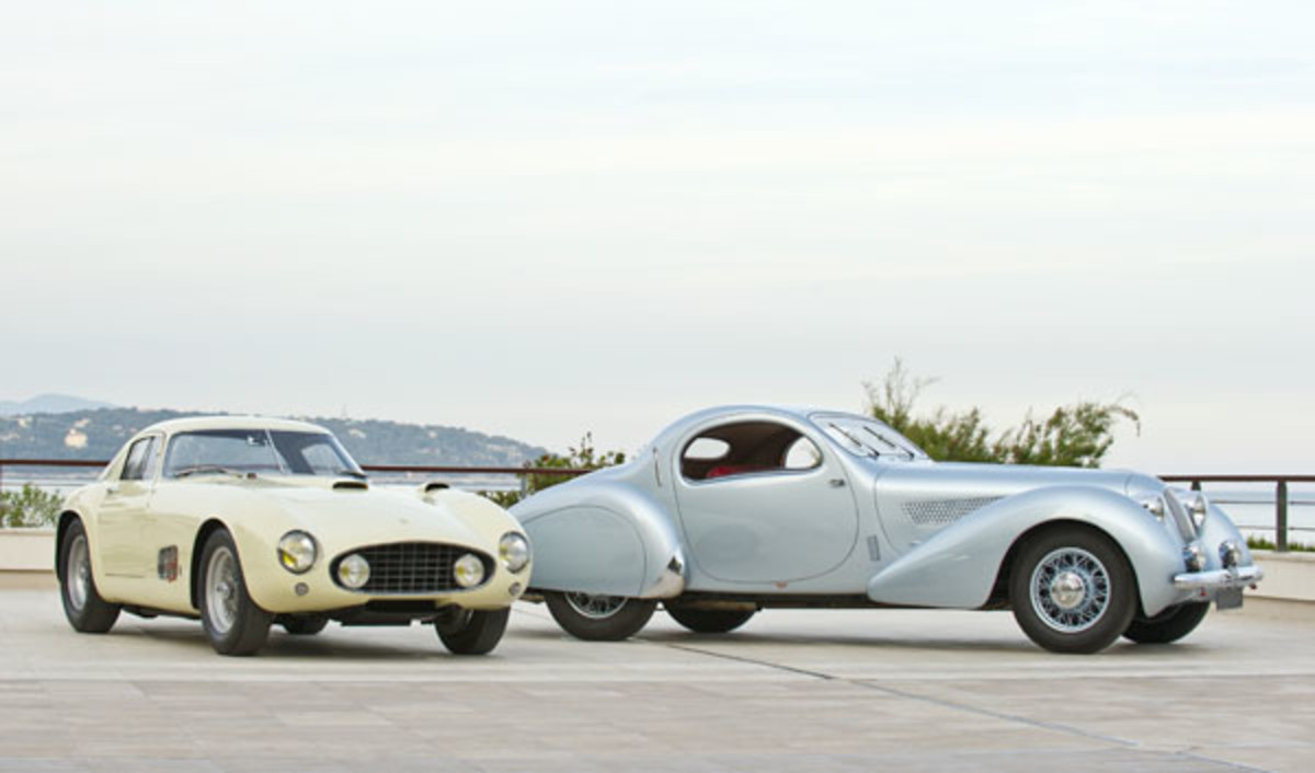 RM Auctions to offer 1938 Talbot-Lago and 1955 Ferrari 410 coupe at Monterey.