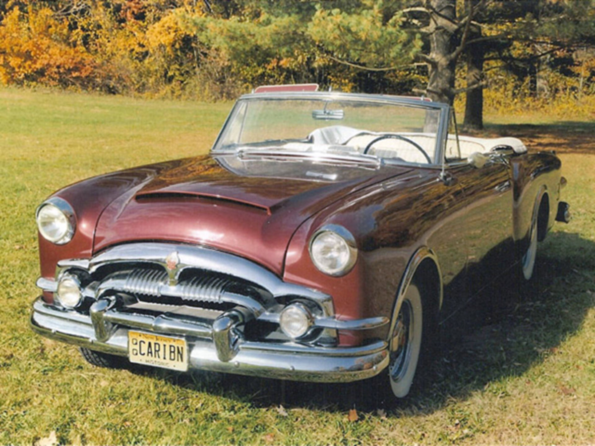 Packard’s ’53 Caribbean convertible was a specialty model.