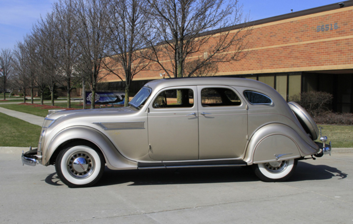  1935 Chrysler Airflow owned by Ted and Mary Stahl
