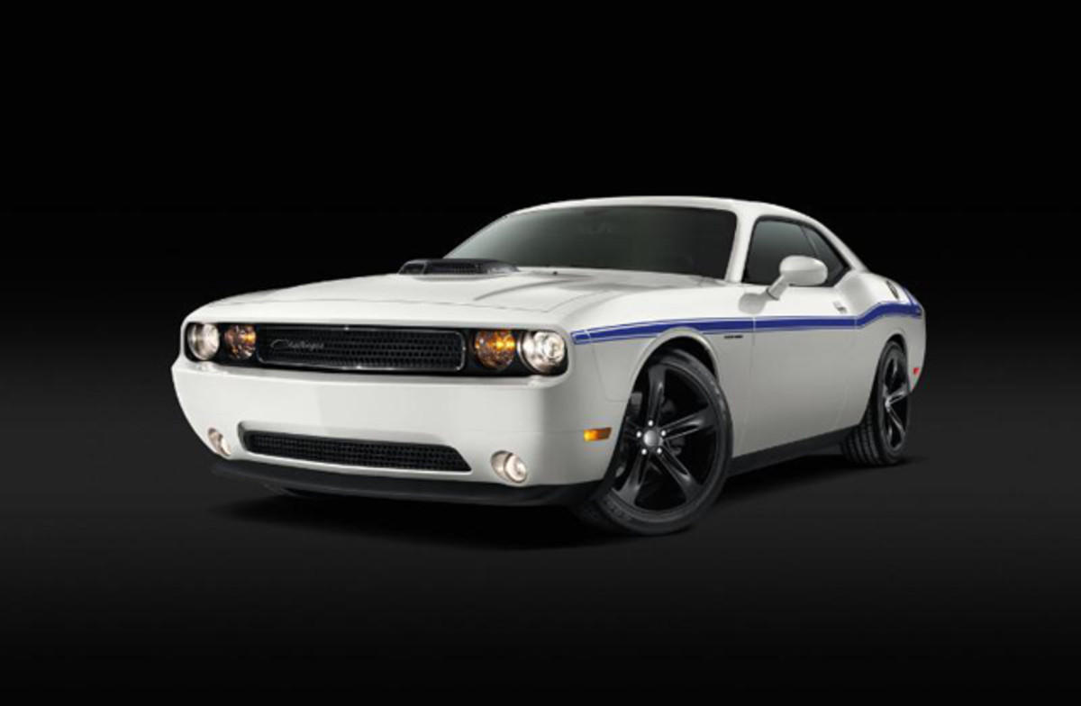 New Mopar '14 Challenger model revealed at SEMA: Only 100 serialized coupes will be built. (PRNewsFoto/Chrysler Group LLC)