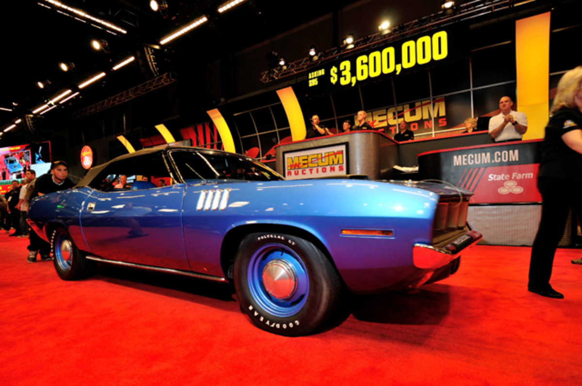 1971 Plymouth Hemi 'Cuda Convertible (Lot S95) Photo by David Newhardt, Courtesy of Mecum Auctions
