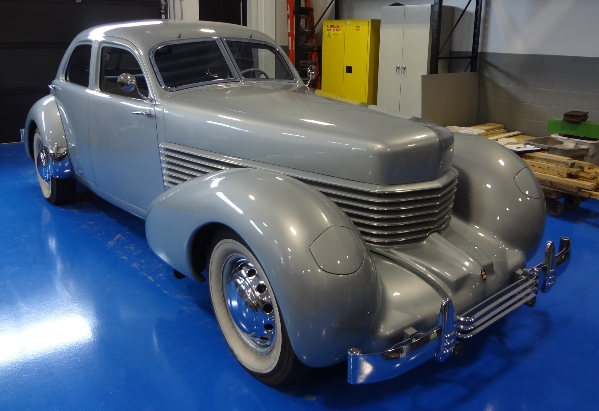 Josh Malks Cord 810 Westchester sedan has been donated to the ACD Automobile Museum.