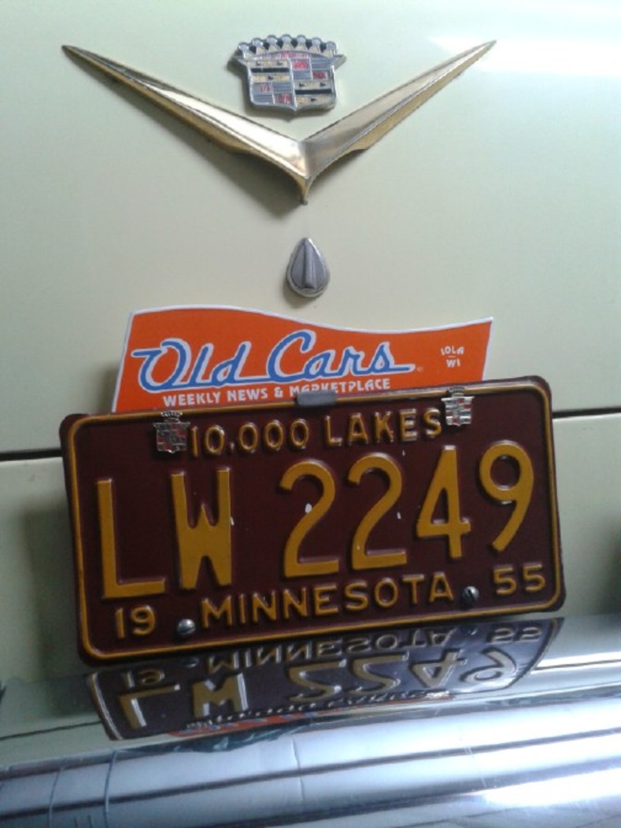 Old Cars License Topper