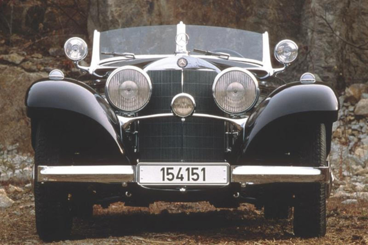  1937 Mercedes-Benz 540K Special Roadster - Photo courtesy of Richard and Melanie Lundquist