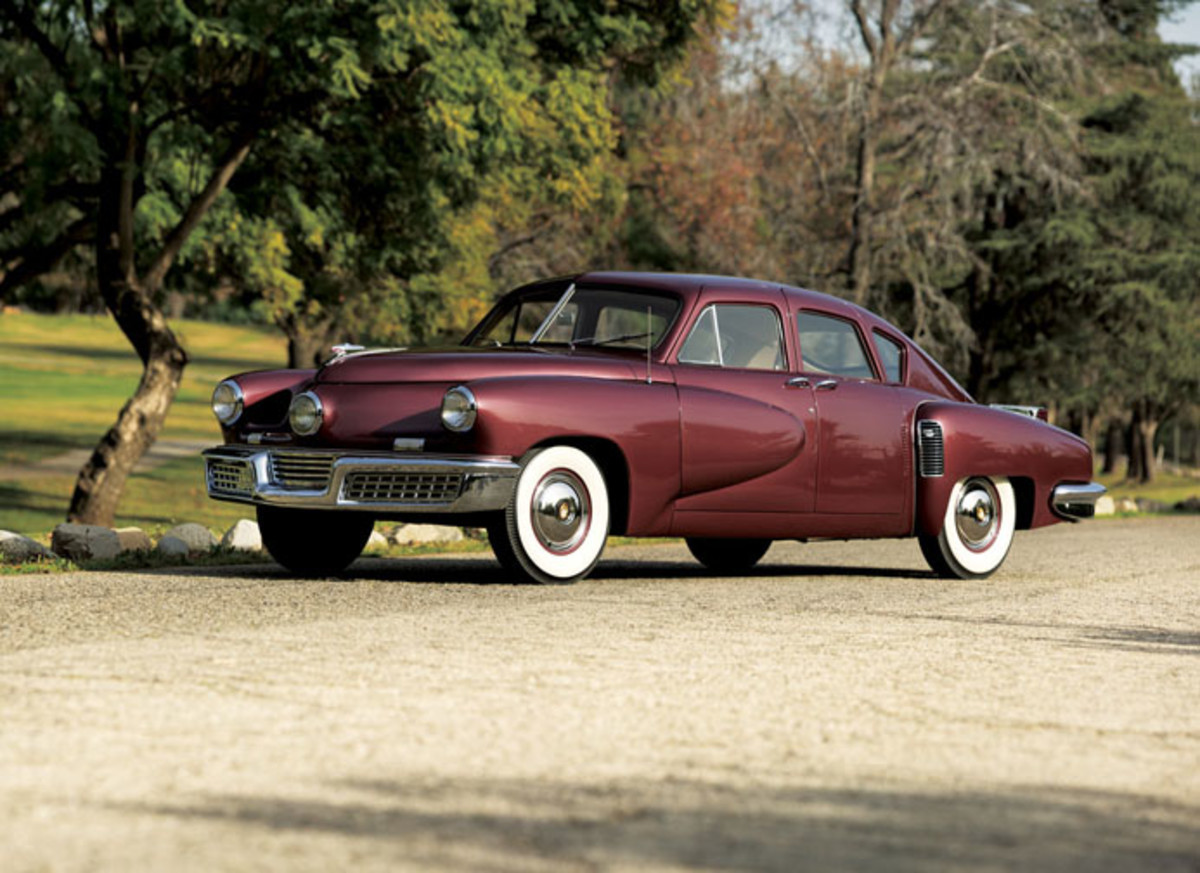 The 1948 Tucker formerly owned by George Lucas and to be offered during RM Auctions' Amelia Island sale.