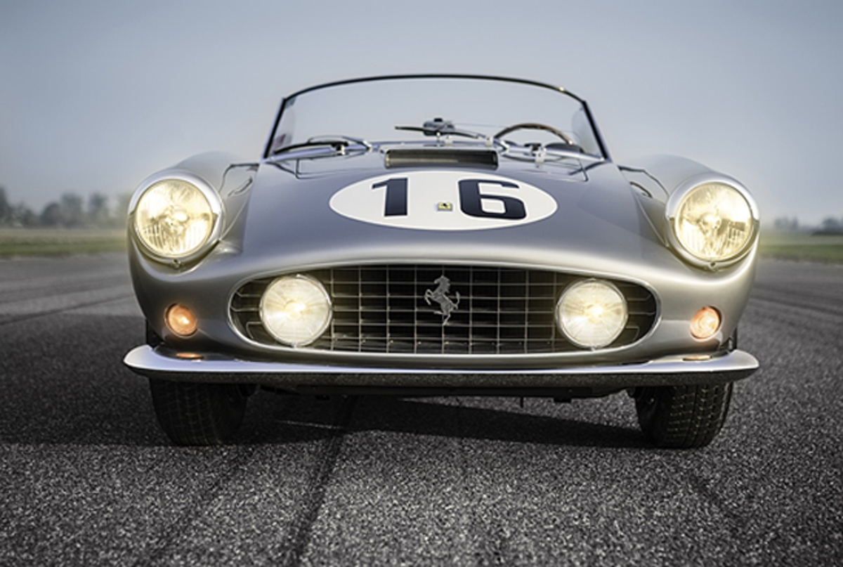  The 1959 Ferrari 250 GT LWB California Spider Competizione highlighting RM Sotheby’s ICONS sale – exhibition opens November 30 (Credit – Diana Varga © 201