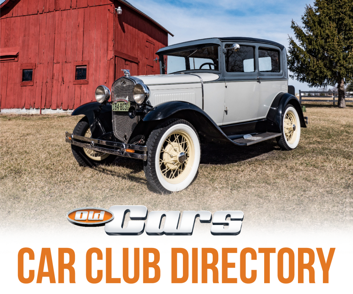 OLD CARS CAR CLUB DIRECTORY REGIONAL - Old Cars Weekly