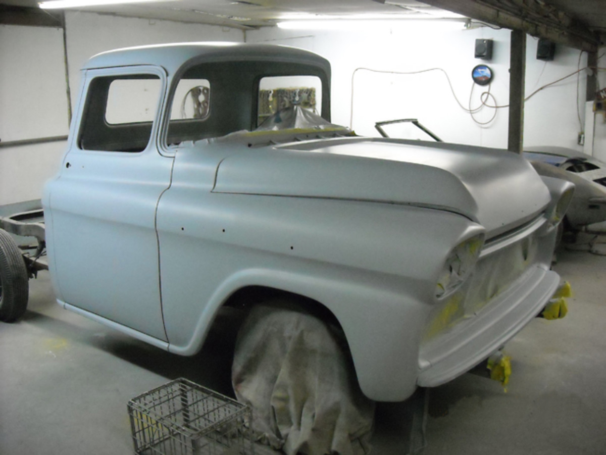  The ’58 got a “frame-on” restoration, but it was a good one. “The frame was in good shape, so I didn’t see any need to take the body off and restore the frame,” Schultz said. The truck needed an all-new bed for the cargo box, but the rest of the original body panels and cab were salvaged.