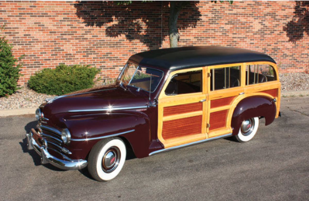 1948 Plymouth Special Deluxe station wagon