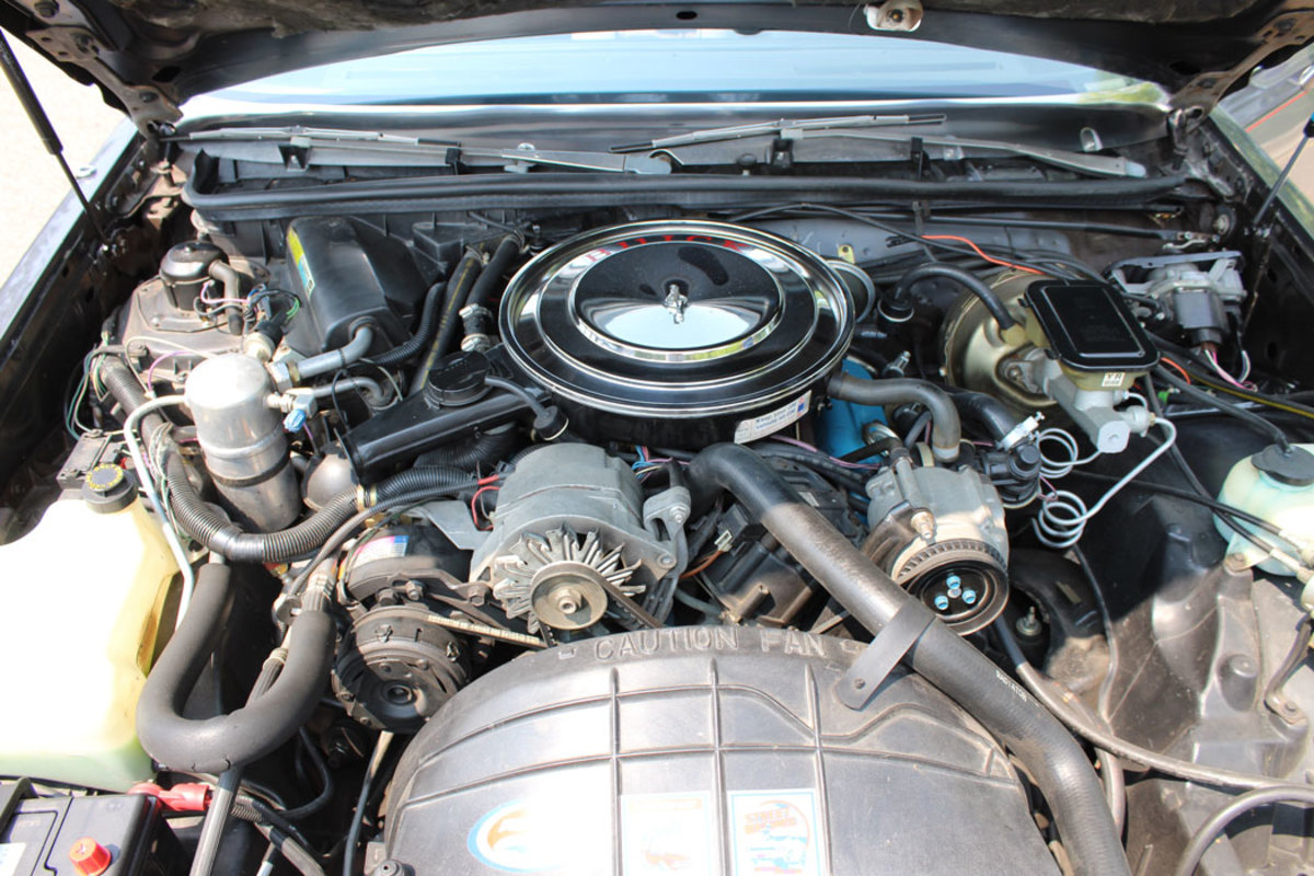 The 4.1-liter V-6 that made 125 hp at 4000 rpm and 205 lbs.-ft. of torque at 2,000 rpm.