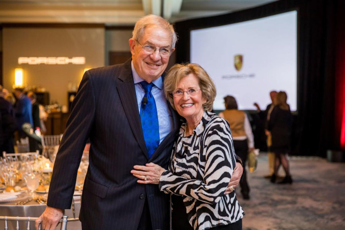Bill and Jane Warner at The Amelia in 2019.