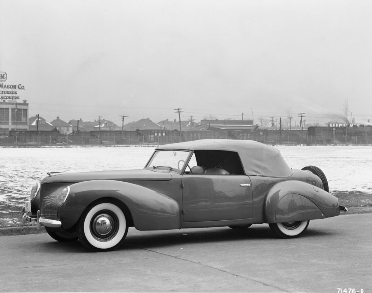 While Lincoln-Zephyrs were considered upper-medium-priced cars when new, the Continental would become an instant classic. Shown here is Edsel Ford’s personal prototype Cabriolet.