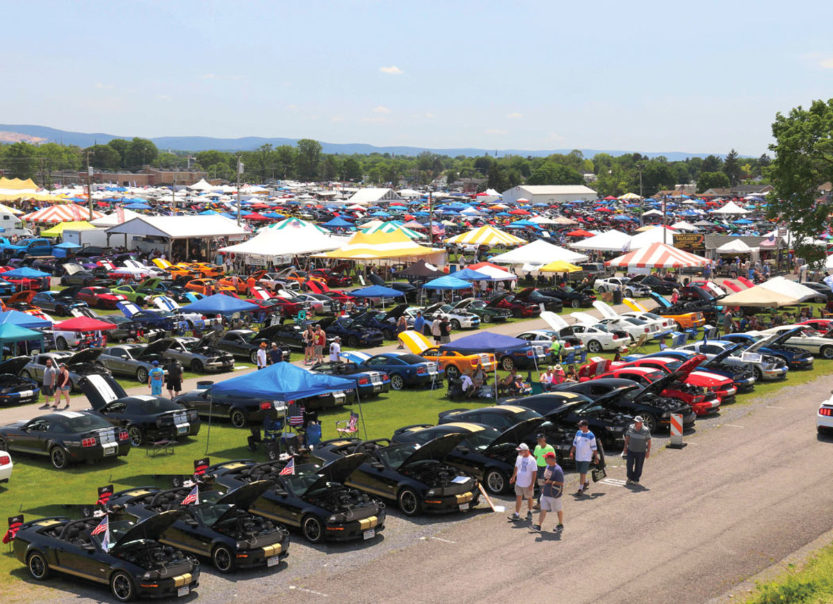 Scene from previous Carlisle Ford Nationals