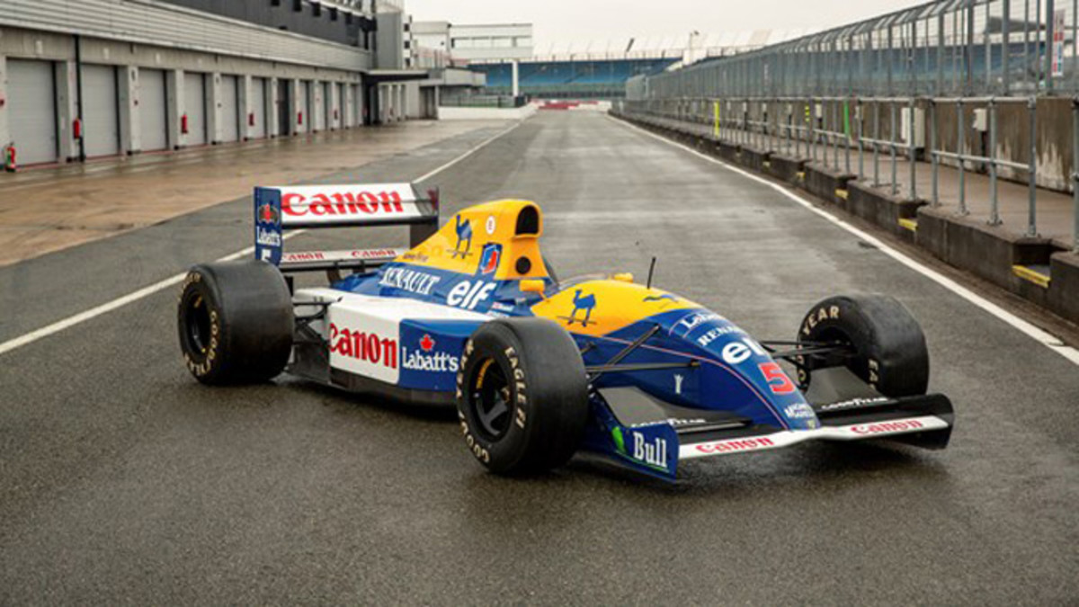 1991 Williams FW14- Sold for €4,055,000 EUR ($4,271,943)