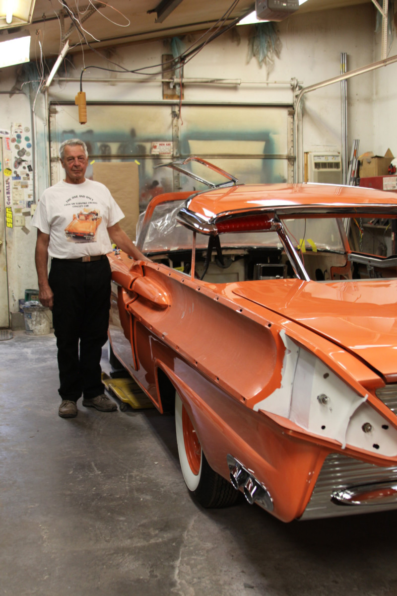 After years of work the ‘56 Mercury XM-Turnpike Cruiser is on the final stretch and has begun the “putting the pieces together “stage.