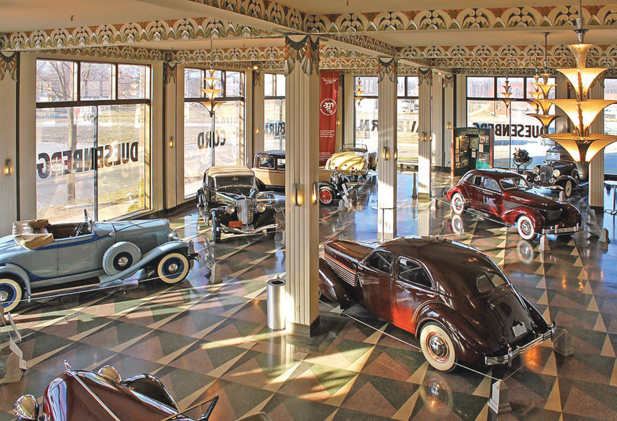 Inside the Auburn Cord Duesenberg Automobile Museum
