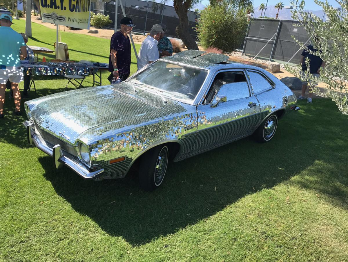 Pinto owners have lots of fun with their cars. One example is Southern California’s “Disco Pinto,” owned by actor-comedian Rip Taylor.