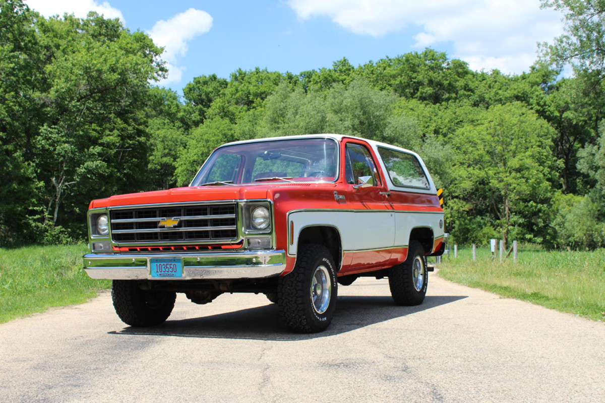 It’s hard to believe Dwight Anderson’s 1979 K5 Blazer shows 90,000-plus miles on the clock. The truck has defied Father Time even after many northern winters pushing piles of snow.