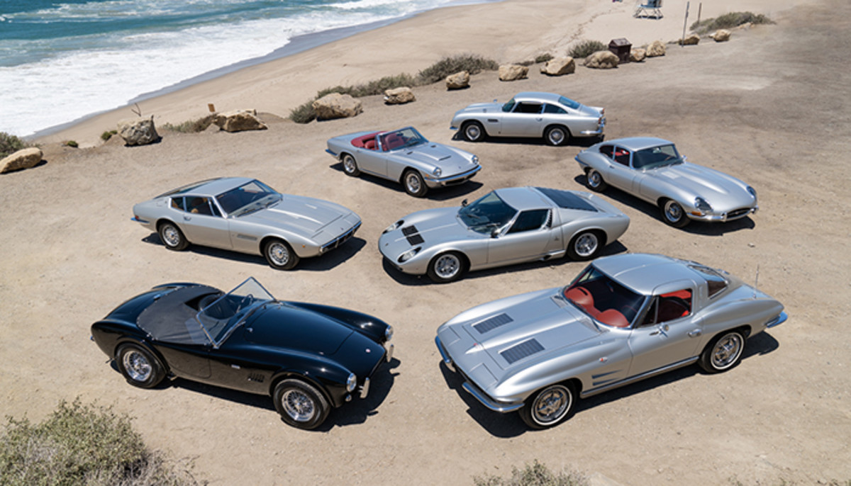 Neil Peart's "Silver Surfers" Collection, presented at Gooding & Company's 2021 Pebble Beach Auctions.