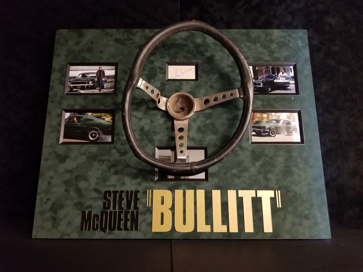 Bullitt steering wheel