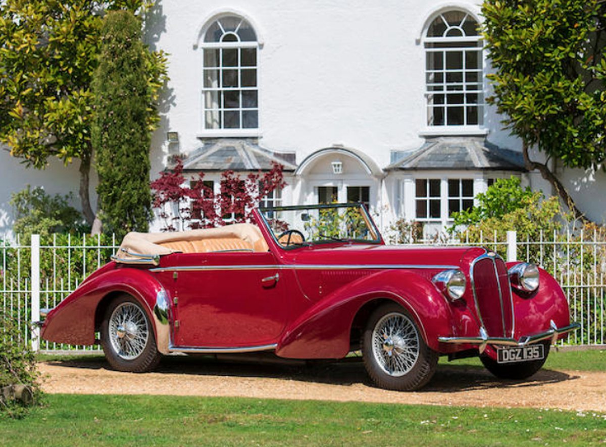 1948 Delahaye Type 135M Three-Position Drophead Coupé sold for £153,125