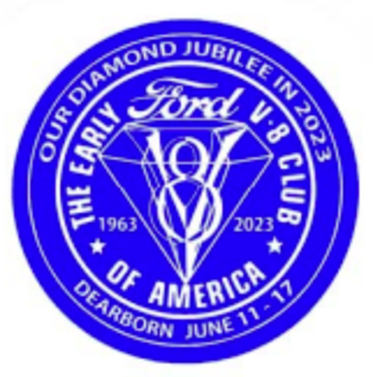 Early Ford V-8 Club of America 60th Anniversary Diamond Jubilee Celebration June 11th -17th 2023