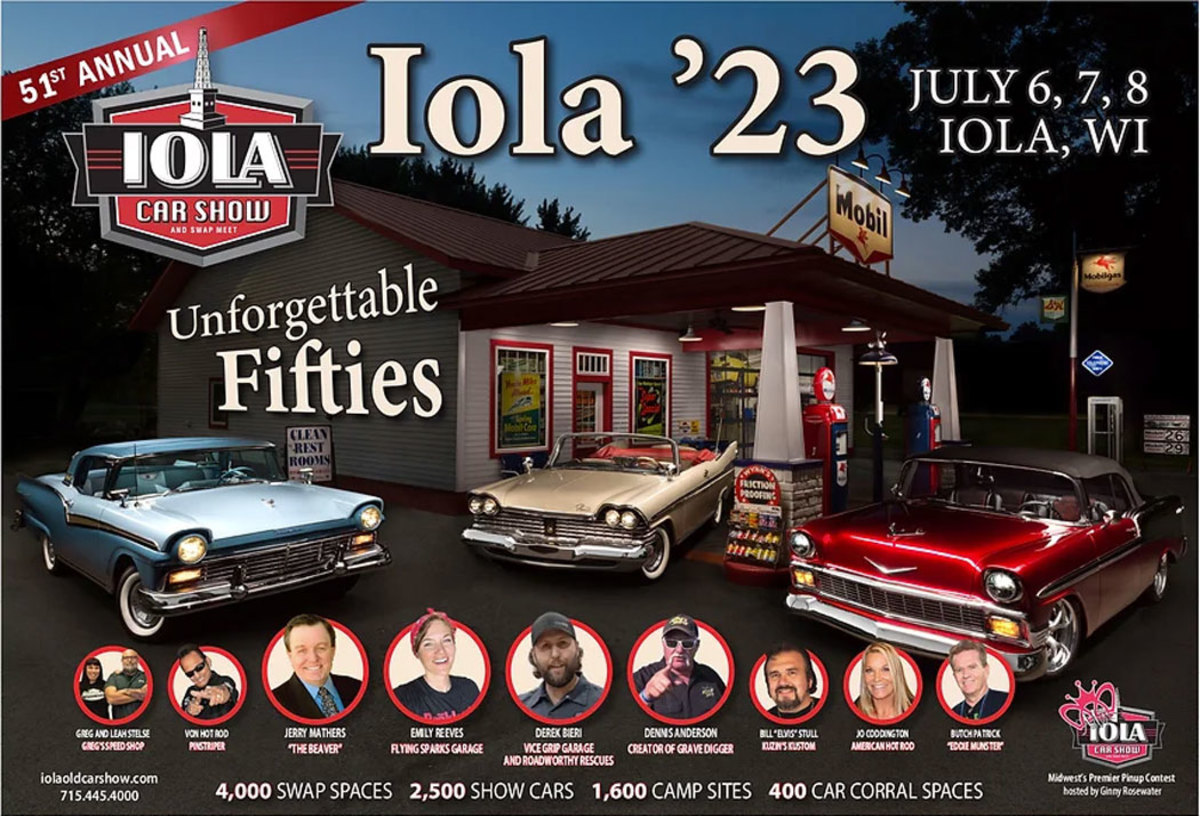 Iola Car Show 2023 Schedule Old Cars Weekly