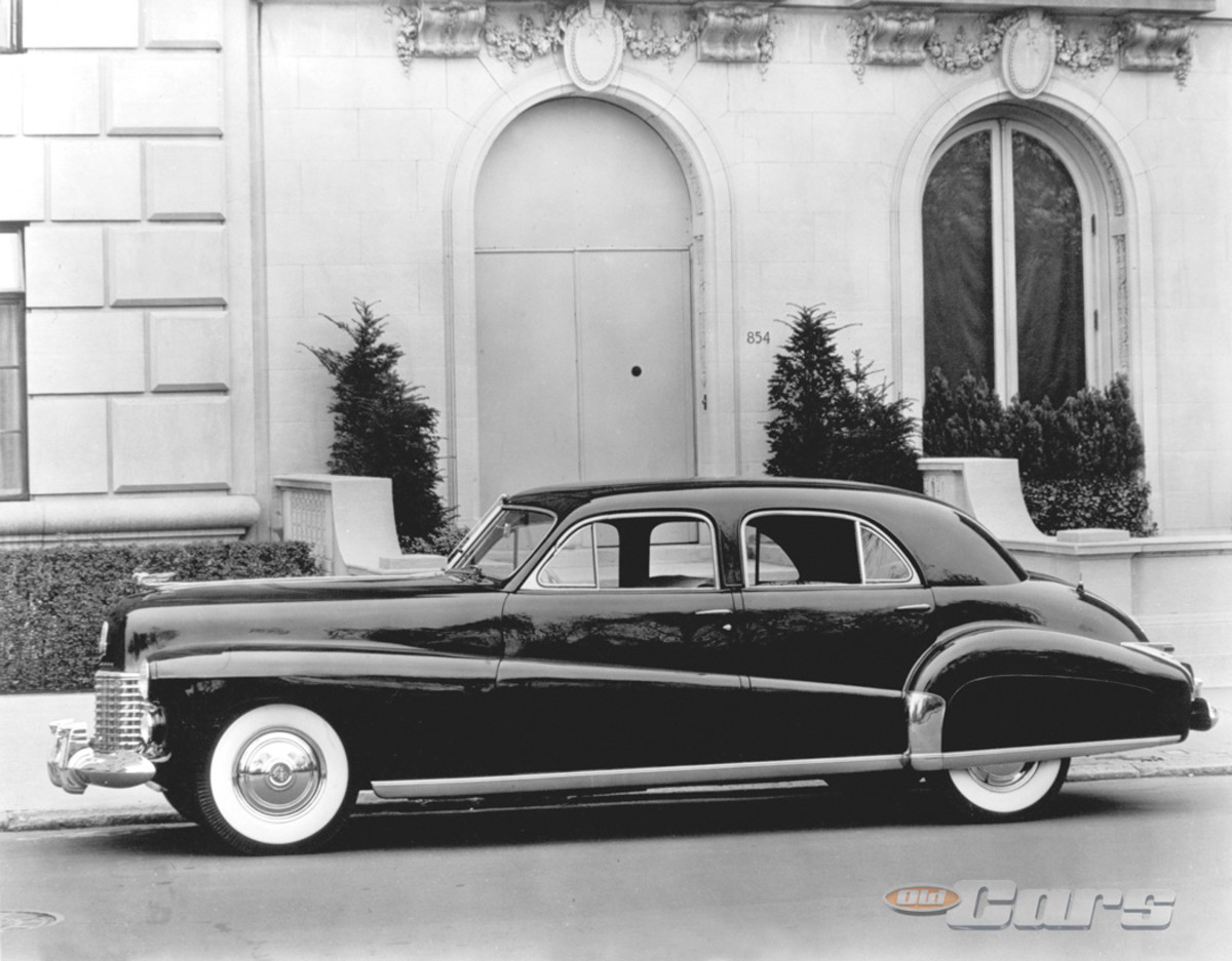 One of the most spectacular custom 1941 Cadillacs has to be the unique sedan originally built by Cadillac for the Duke and Duchess of Windsor, who regularly used the car in New York City. It was constructed under the supervision of Alfred P. Sloan, Jr., chairman and CEO of GM, in the company’s Art & Colour Section. The special car, later named “The Duchess,” utilized the 136-inch wheelbase of the Series 75, and had cues from future General Motors cars. The full-body, “fade away” fender line through the doors would appear on 1942 Buicks, and the roof design appeared on the 1942 Cadillac Fleetwood Sixty Special. The car was loaded with features: front and rear radios, power windows, Hydra-Matic, a division between the front and rear, compartments for the royals’ jewels, special interior materials and more. After falling off the map and into decay, “The Duchess” was awoken with a spectacular restoration completed by 2013.