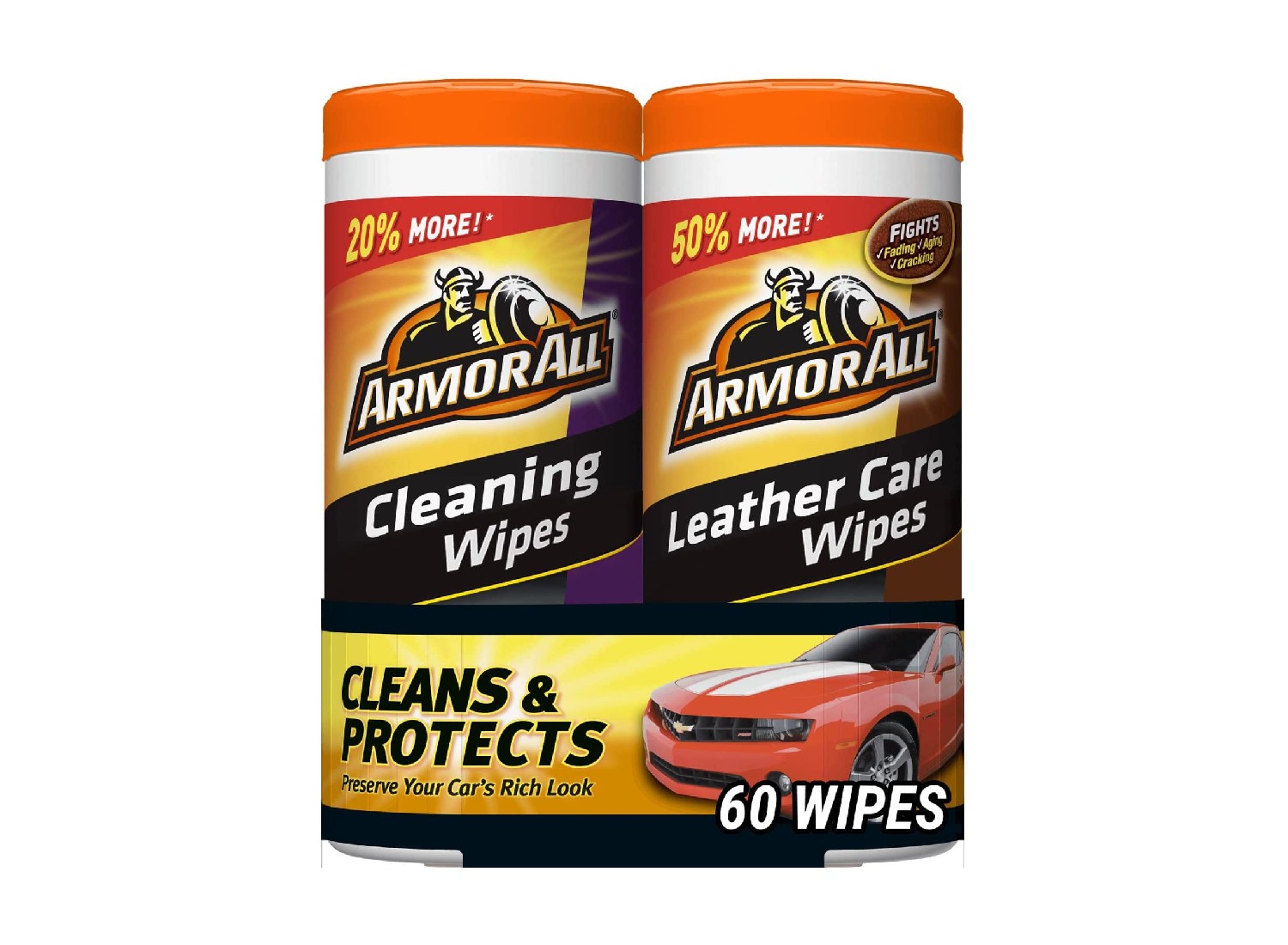  Weiman Leather Wipes - 2 Pack - Clean Condition UV Protection  Help Prevent Cracking or Fading of Leather Furniture, Car Seats & Interior,  Shoes and More : Automotive