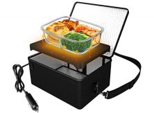 Hot Logic Mini Portable Oven, Food Warmer Electric Lunch Box with Wall  Plug, Mini Personal Heated Box for Cooking and Reheating Meals in Office