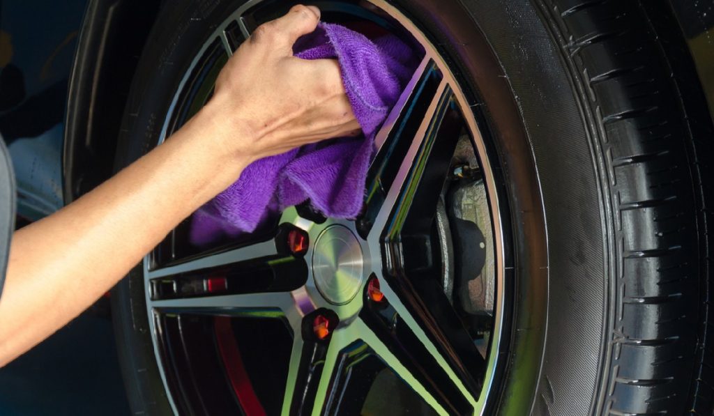 tire shine can give your car a fresh look