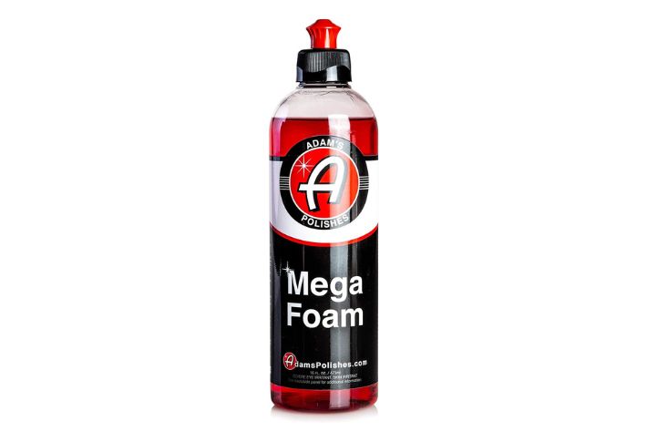 adam’s polishes mega foam soap