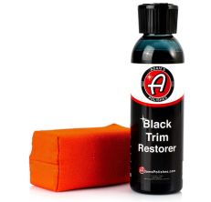 Generic Black Trim Restorer - Highly Durable Plastic Trim Restorer, Brings Back Deep Black Factory New Looking Appearance, Protects Aga