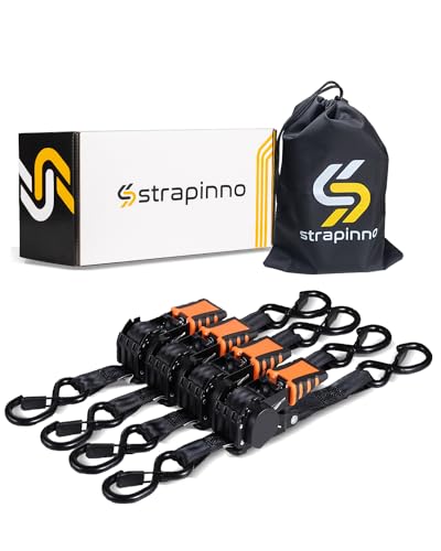 Strapinno Retractable Ratchet Straps Bundle