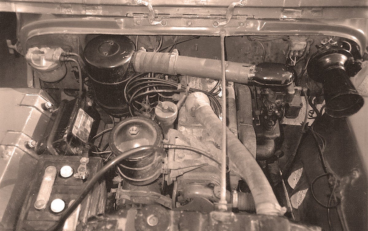 Examine the engine to make sure everything it needs to start up and run is present and accounted for.